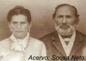 Manoel Pereira da Silva Jacobina (Padre Pereira) e sua esposa Francisca Pereira da Silva (Dona Chiquinha).